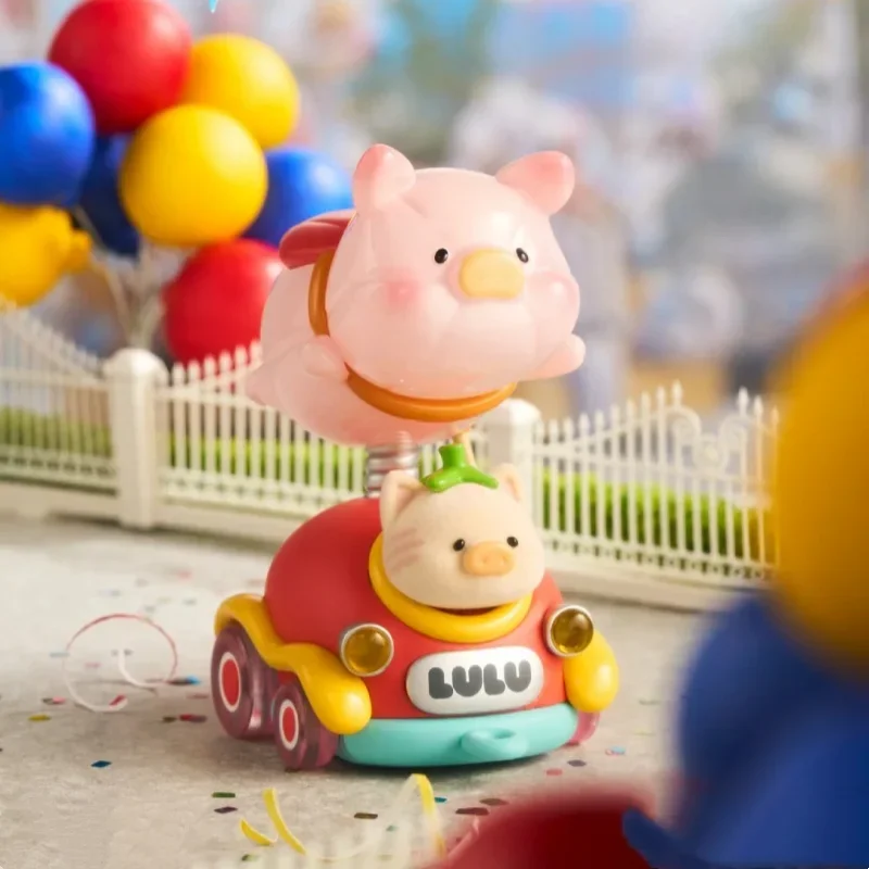Фото Lulu The Piggy, красочная серия Paradise, слепая коробка, игрушки, каваи, аниме, экшн-фигурка, сюрприз, Mystery Box, куклы, подарок для девочек №4