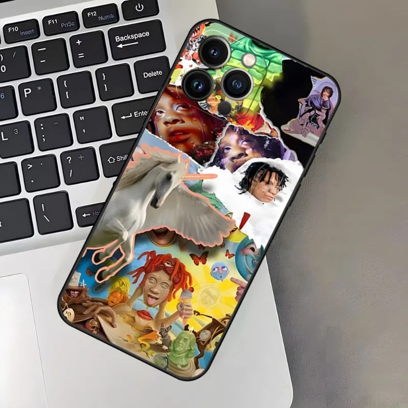 Фото T-Trippie-Rapper-Redds чехол для телефона Iphone 14 Pro Max 13 Mini 11 12 Xr X Xs и для M20 M31 M14 M10 S23 Pro Plus задняя крышка №5
