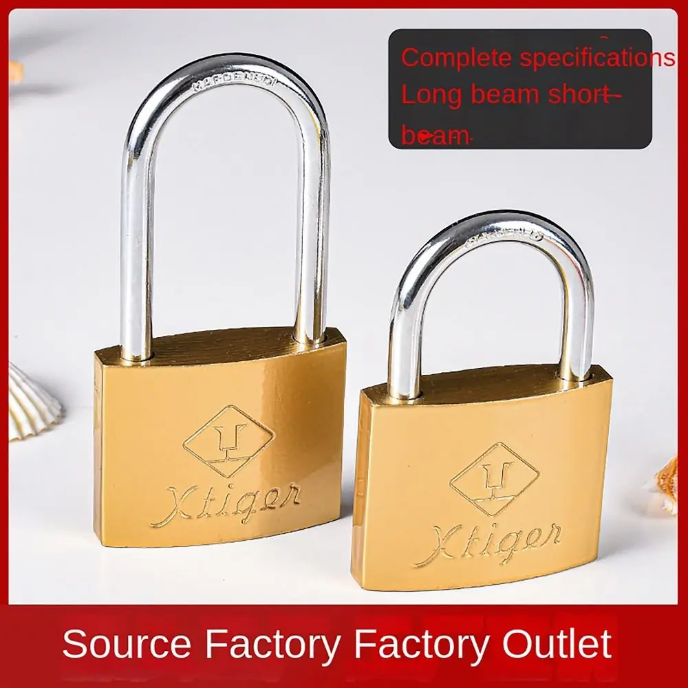 Замок с ключом Latus 3-мя ключами железное защитное устройство для домашнего багажа