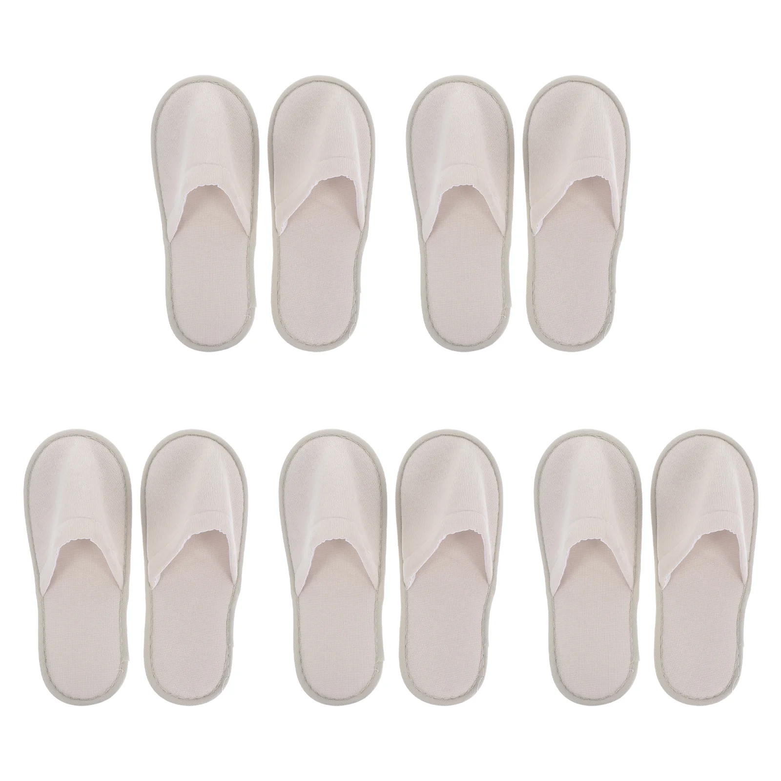 

Slippers Disposable Guest Hotel Non Guests Slipper Home Closed Spa Off Cloth House Toe Shoes Footwear Padded Unisex Practical