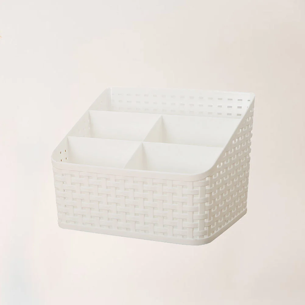 

1 Pc Box with Compartments Desktop Organizer Office Storage Box with Compartments Desktop Container