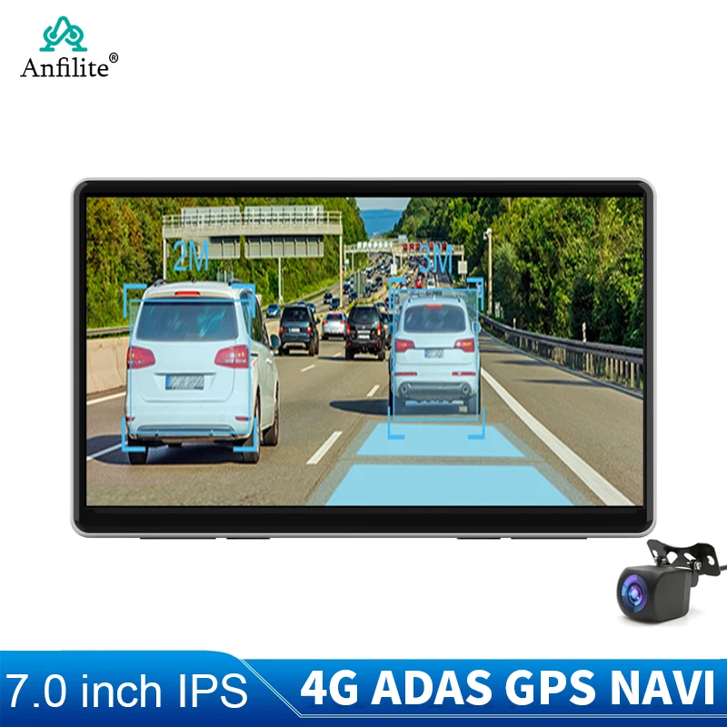 

7Inch 4G GPS WIFI Car Dvr Mirror Dash Cam car 1080P Dual Lens Dashcam Rearview Camera Recorder Parking monitoring ADAS Black Box