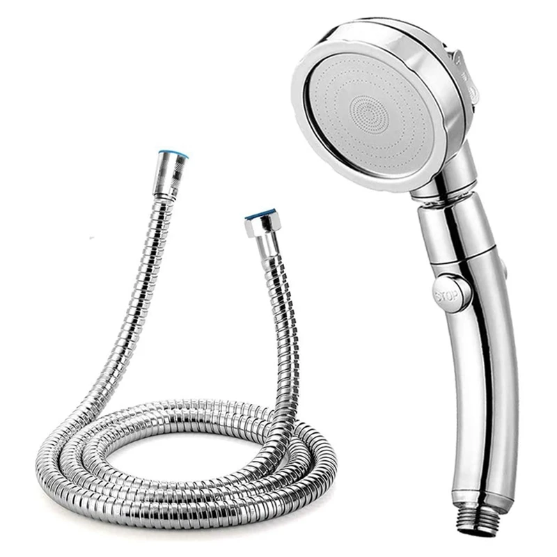 

Detachable Shower Head With 78Inch Hose, High Pressure Water Saving 360 Degree Rotating Handheld Shower Head With Switch