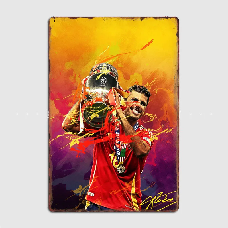 Металлическая табличка Rodrigo Hernández Cascante