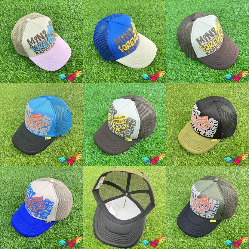 

2023 Forever Logo KAPITAL Baseball Cap Men Women 1:1 Quality Puff Print KAPITAL Caps Patchwork Adjustable Buckle Hats Inside Tag