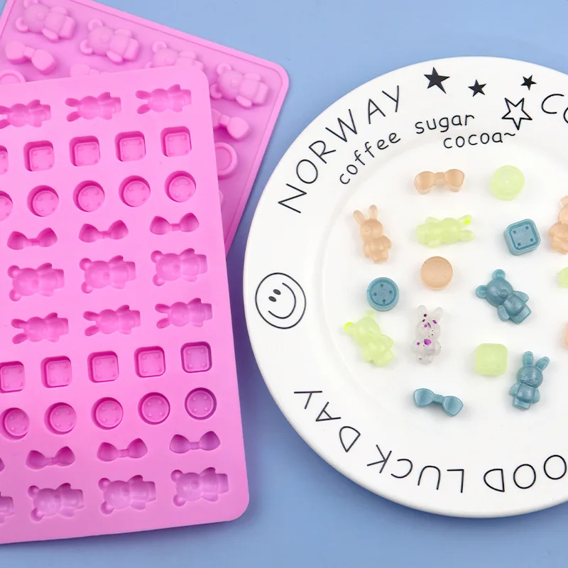 

Силиконовая форма для мармелада медведь XG326