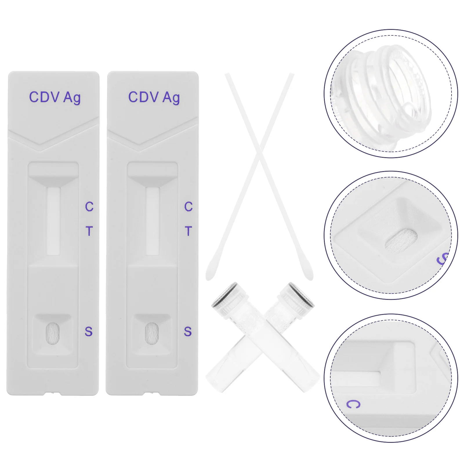 

Pet Puppy Distemper Paper Dog Canine Supplies Portable Cpv Easy Read Small Practicaltesting Kit