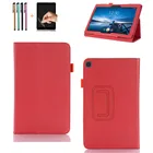 Чехол для планшета Lenovo Tab M10 HD 2nd Gen, искусственная кожаX505, подставка FHD Plus X606, чехол для телефона, держатель для ПК + пленка для стилуса