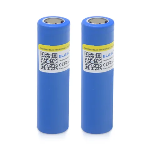 ELAIK Литиевые батареи 18650 1300 мАч 4 шт.