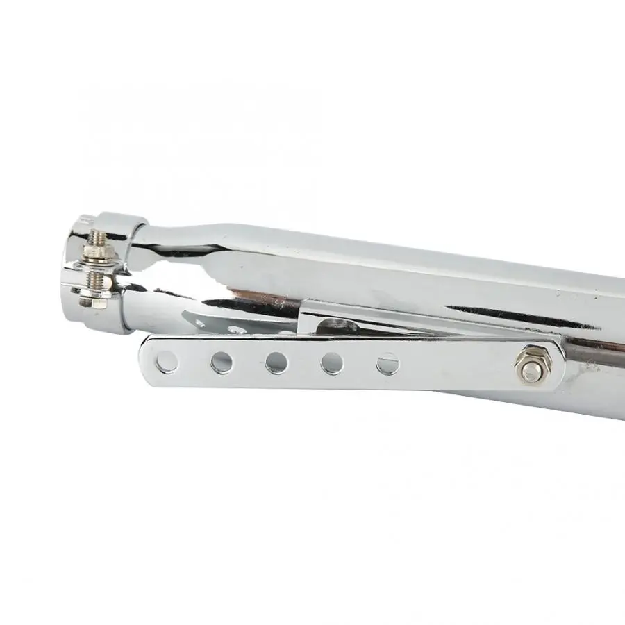 21 дюйм универсальная мотоциклетная электропластина глушитель рыбьего хвоста