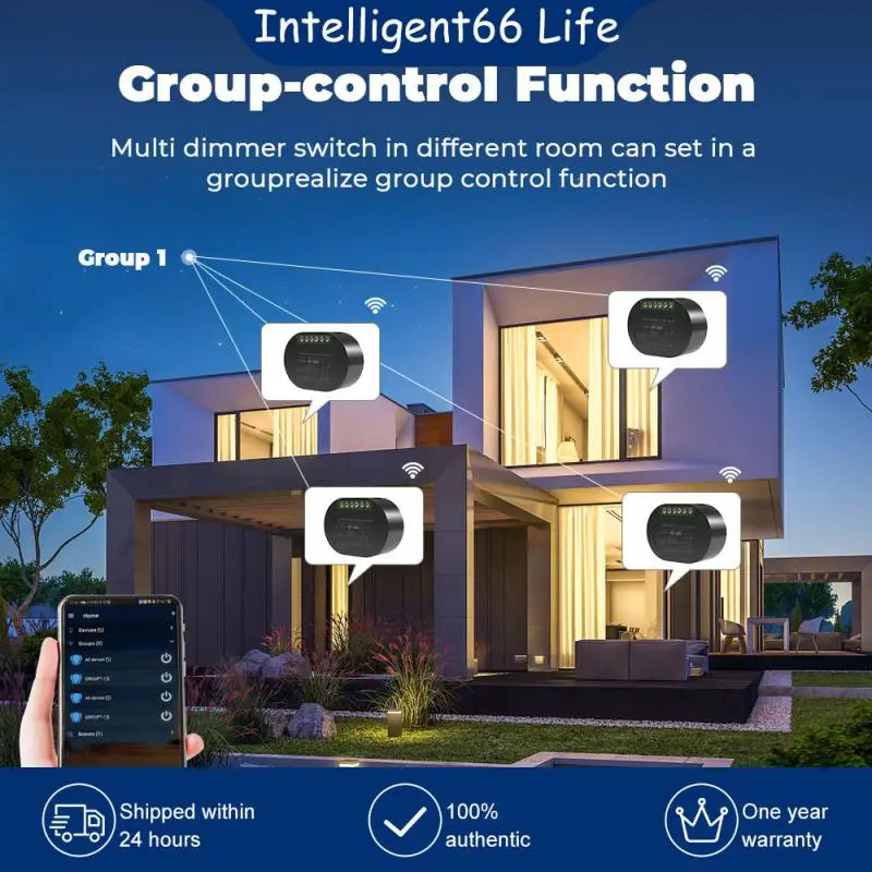 

Wifi On/off Module Remote Control Smart Life App Tuya Curtain Switch Mini Rf433 Tuya Wifirf433 Curtain Switch Voice Control