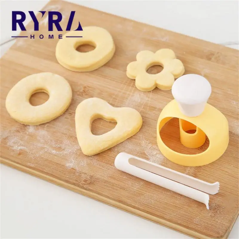 

DIY Creative Donut Mold Doughnuts Cooking Cutter Desserts Bread Cutting Maker Cake Decorating Tools Kitchen Baking Accessories