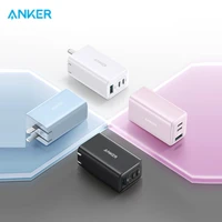 anker 65w three port charger gan fast charge dual usb c one usb for iphone 1212 mini12 pro max pixel 43 ipadb2332