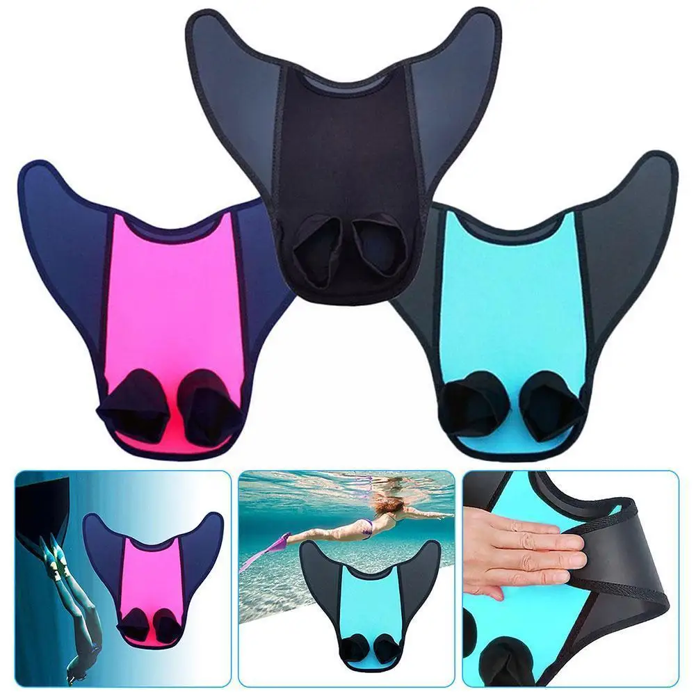 

Mermaid Fins Children And Adults Can Use Short Fins And Swimming Equipment For Diving Kids Adults Swimming Training Accesso K1t9