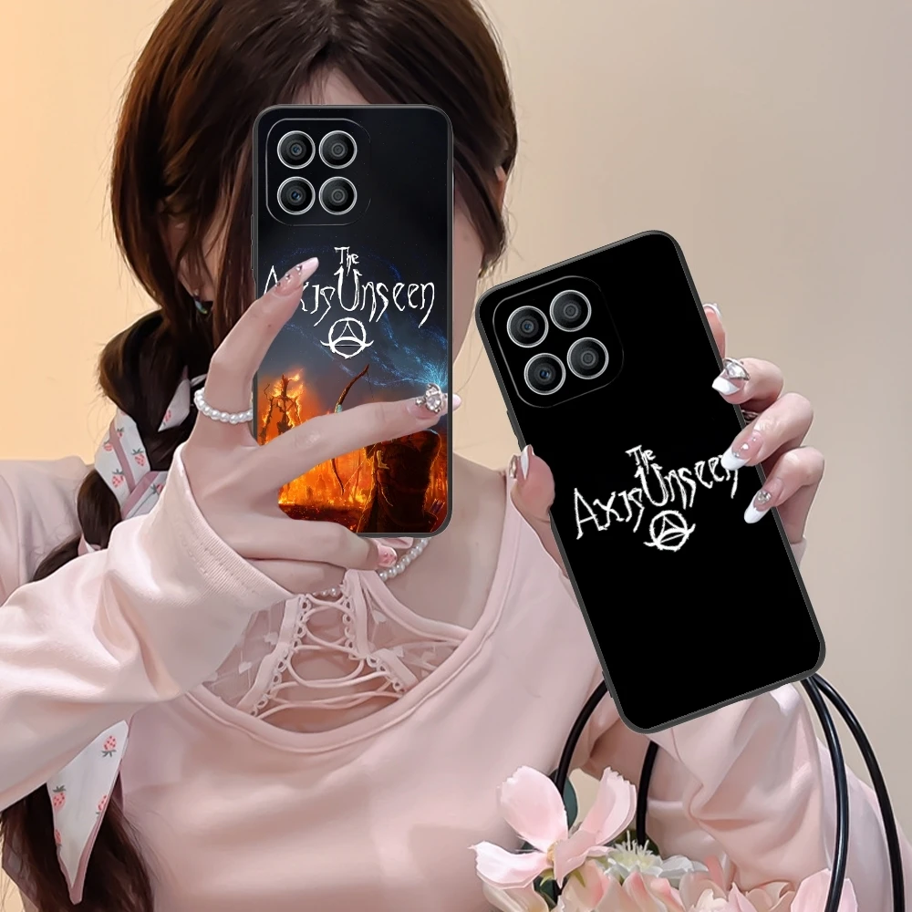 Чехол для мобильного телефона Fashion Axis Unseen Huawei Honor 90 80 70 60 50 30 20 10 9 8 7 Pro S SE Lite 5G черный