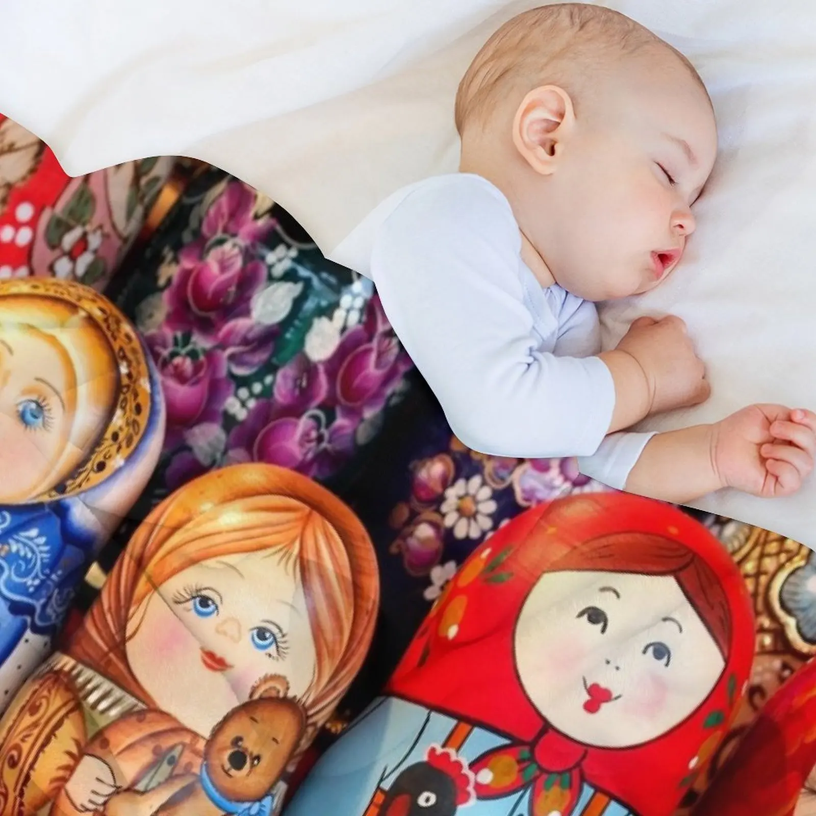 Декоративное одеяло Matrioska