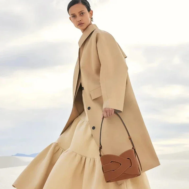 Женская кожаная сумка-клатч