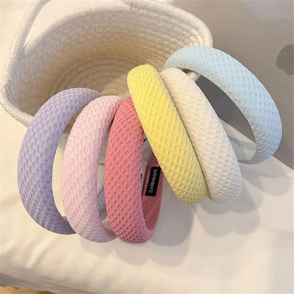 

Girls Women Wasphic Cake Pattern Hair Accessories Headwear Hair Bands Thicken Headband Sponge Hair Hoop