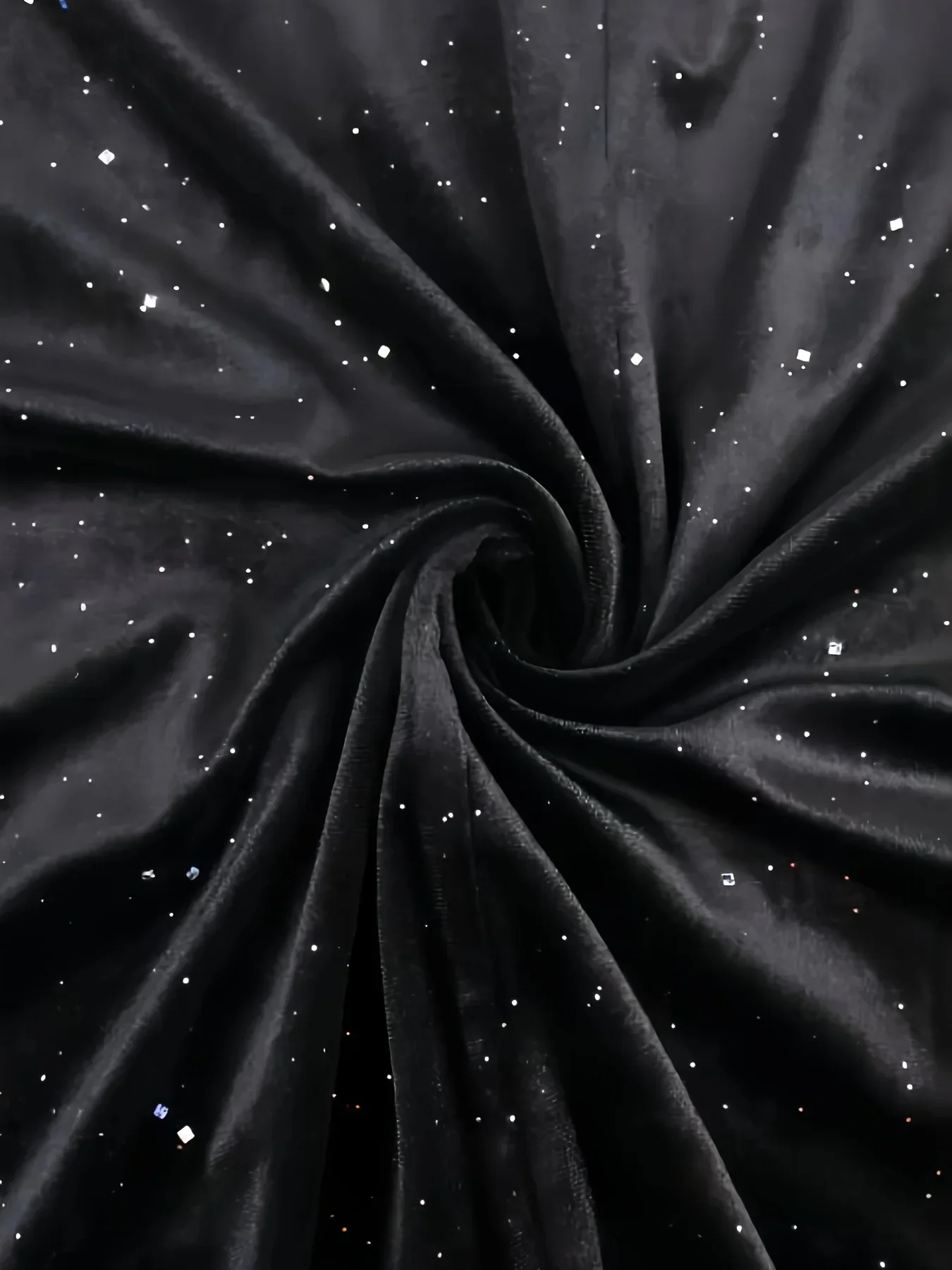 Элегантный женский Блестящий Бархатный комплект из двух предметов с длинным