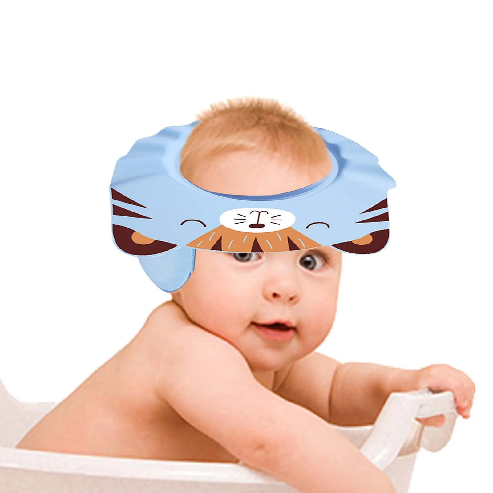 

Шапочка для душа для малышей шапочка для душа для ванны водонепроницаемая шапочка для детского шампуня для малышей детская защита глаз для ...