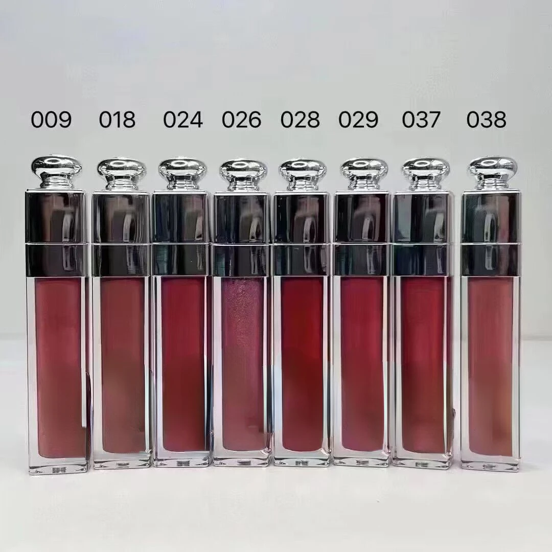 

High Quality New Makeup Lipgloss Mini Matte Lipstick Travel set Lipstick Set Gloss Cosmetic 6ml+2ml