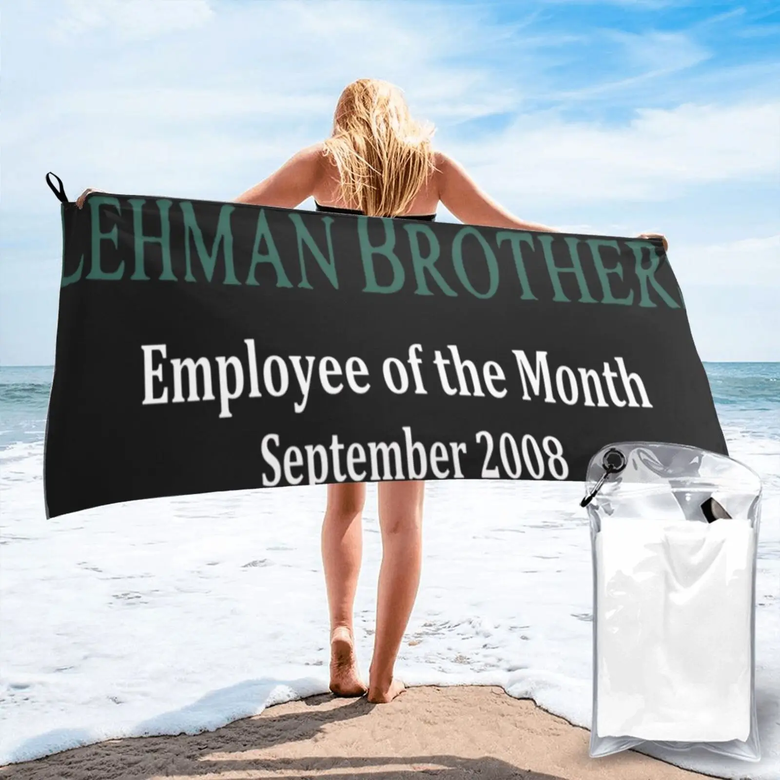 

Пляжное полотенце Lehman Brothers политическое T, махровое полотенце для ванны и сауны, кухонное полотенце для ванны, полотенце для лица, пляжное по...