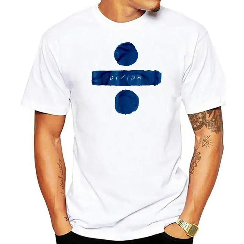 

Divide Ed Streetwear Harajuku 100%Cotton Men'S Tshirt Sheeran Tshirts