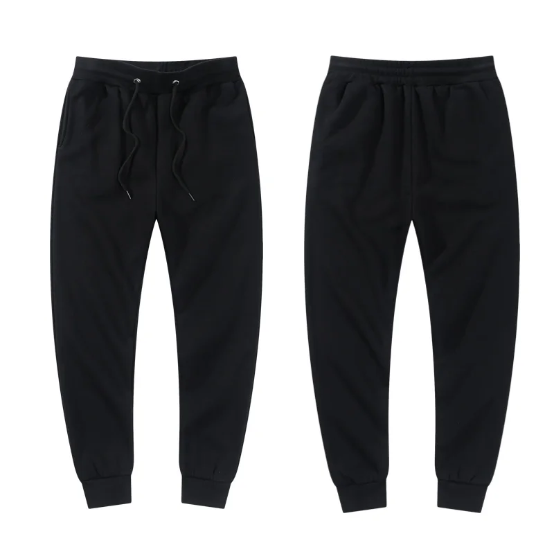 Черные брюки для мужчин бега спортивные женские джоггеры коричневые зимние