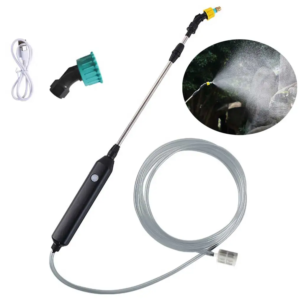 

Пистолет-распылитель для полива сада, автоматический Электрический распылитель с USB, насадка для орошения растений
