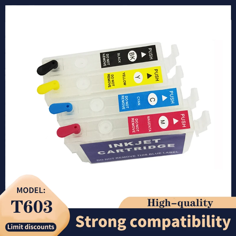 

603xl многоразовый картридж для чернил 603 xl t603xl