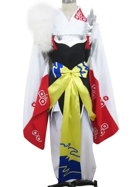 Кимоно для косплея Inuyasha Sesshomaru любой размер