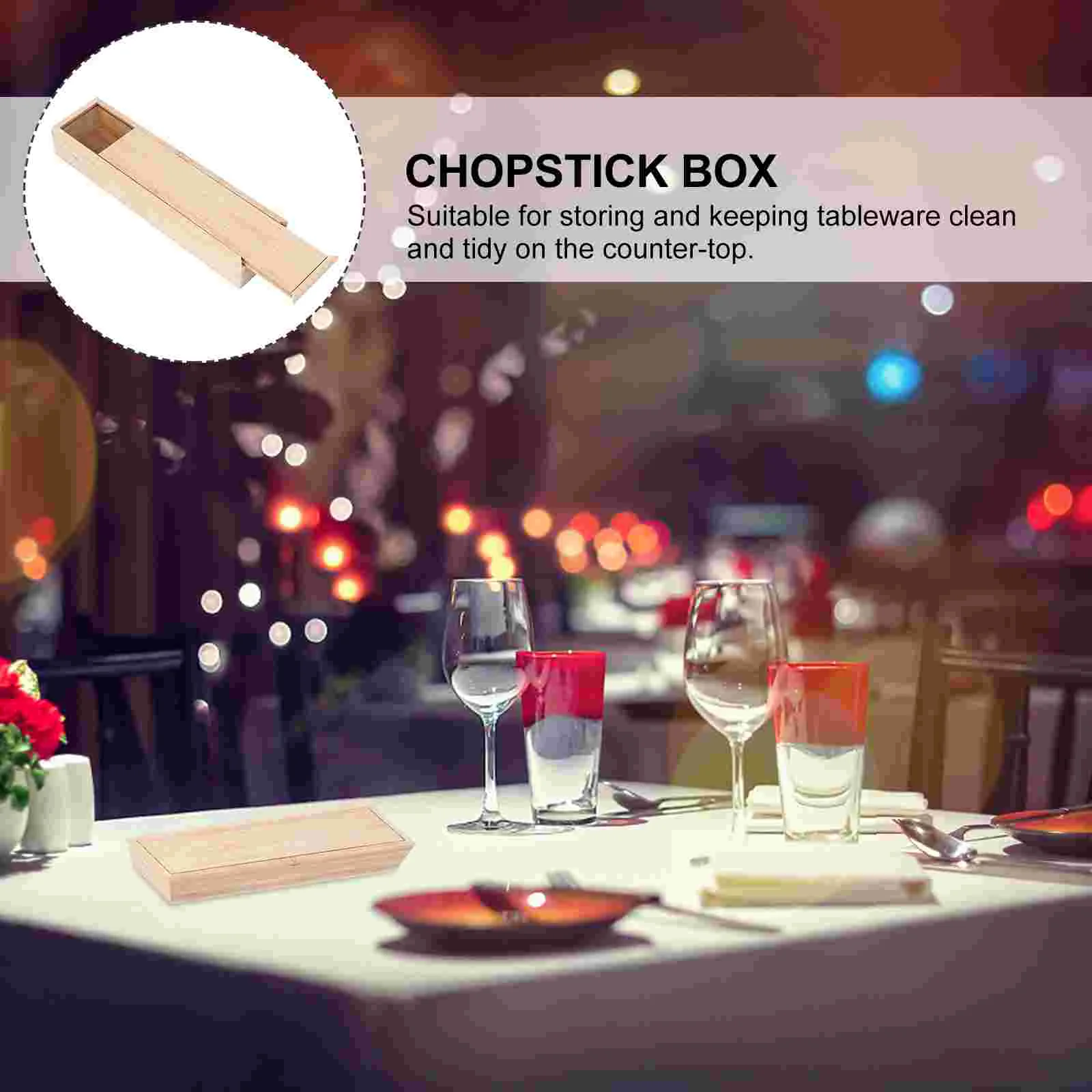 Чехол для хранения серебряного серебра бамбуковый прямоугольный кухонный