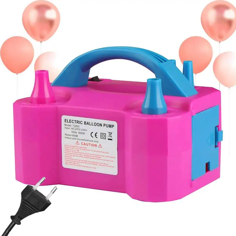 

Balloon Blower Machine Dual Nozzle Inflator For Balloons Quick Fill Portable Balloon Blower Machine For Birthday Wedding