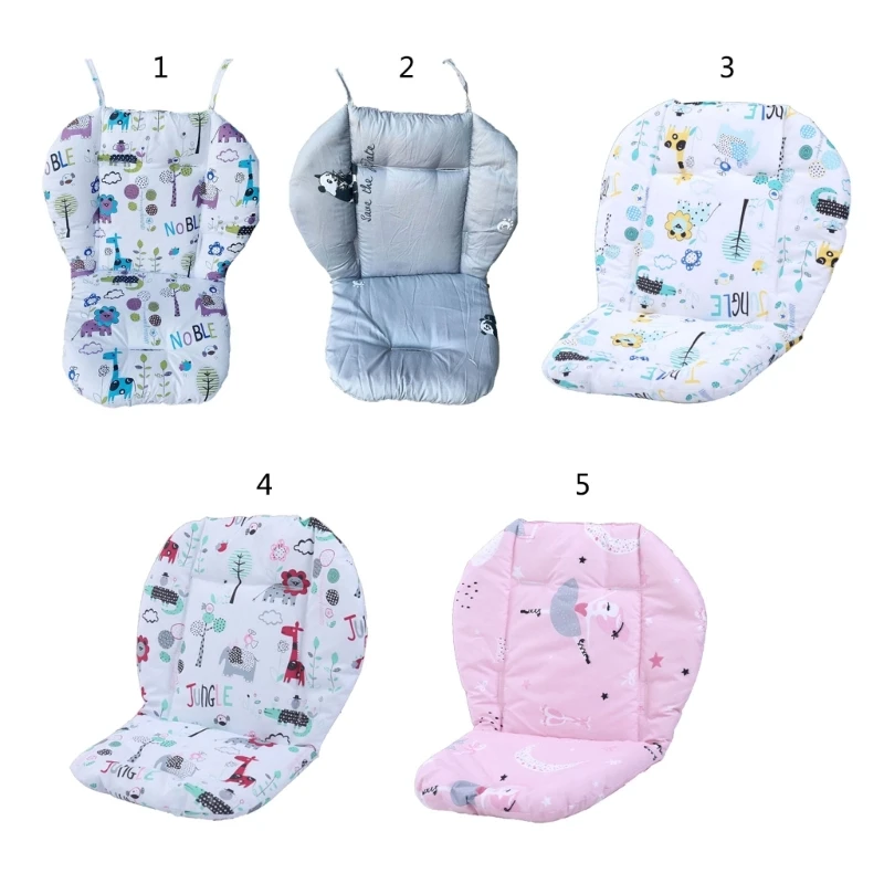 

Baby Stroller Seat Liner Toddler Carriage Cushion Pushchair Cartoon Mat Stroller Seat Cushion Pram Thick Cotton Mattress