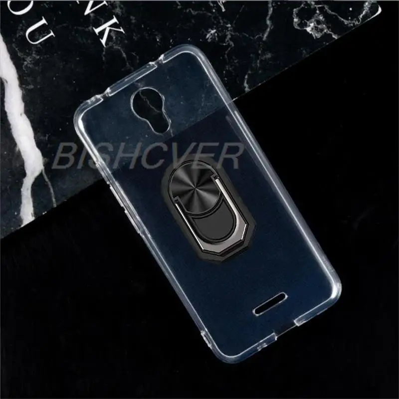 

Магнитная модель для Vsmart Fusion Z, противоударный мягкий силиконовый чехол из ТПУ для Vsmart Fusion Z, чехол с кольцом-держателем