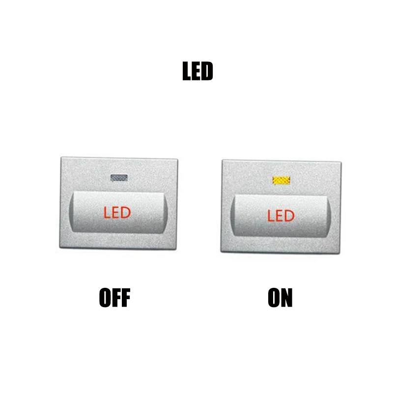 Серебристые светильники на рулевое колесо 12 В автомобильная лампа с подогревом