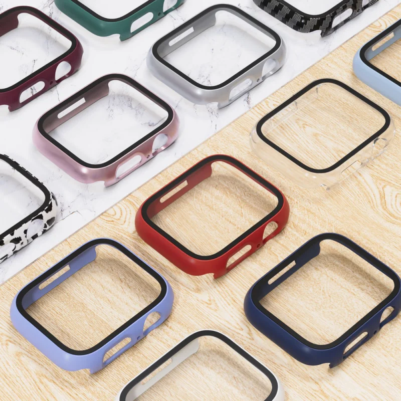 Стеклянный чехол + ремешок для Apple Watch Series 10-54