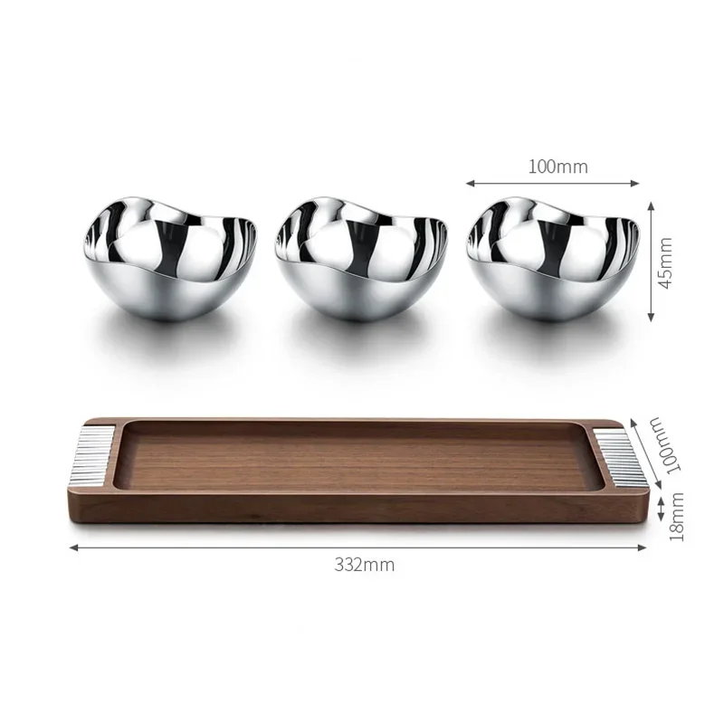 

Металлическая десертная миска LISM