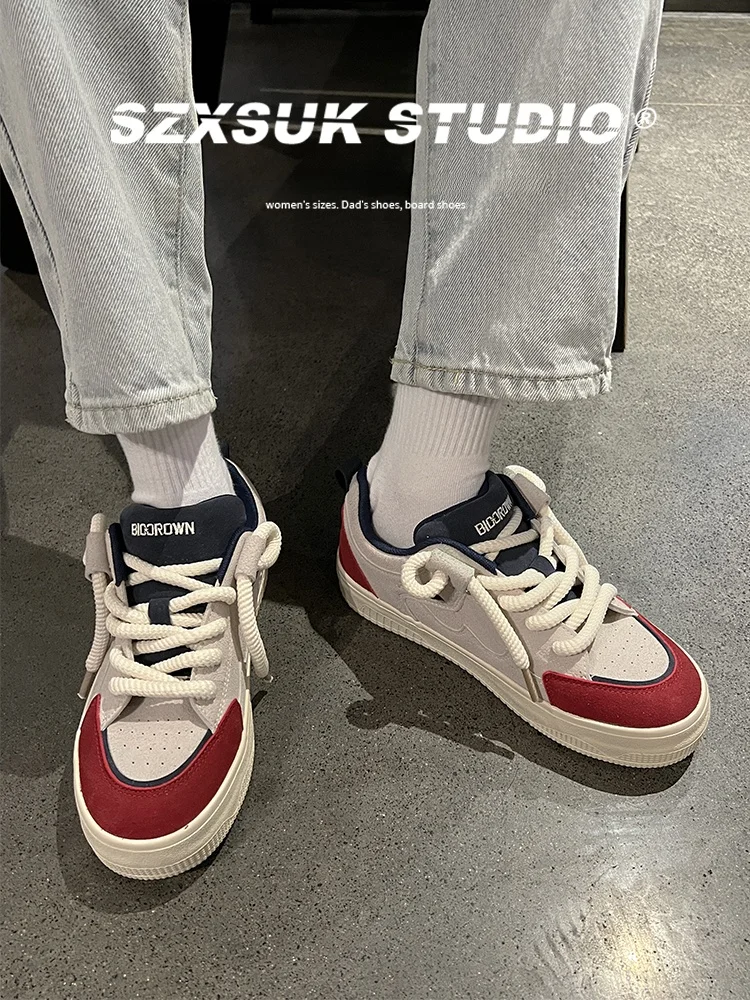 Обувь Мужские новые кроссовки Американский винтаж Модный универсальный дизайн