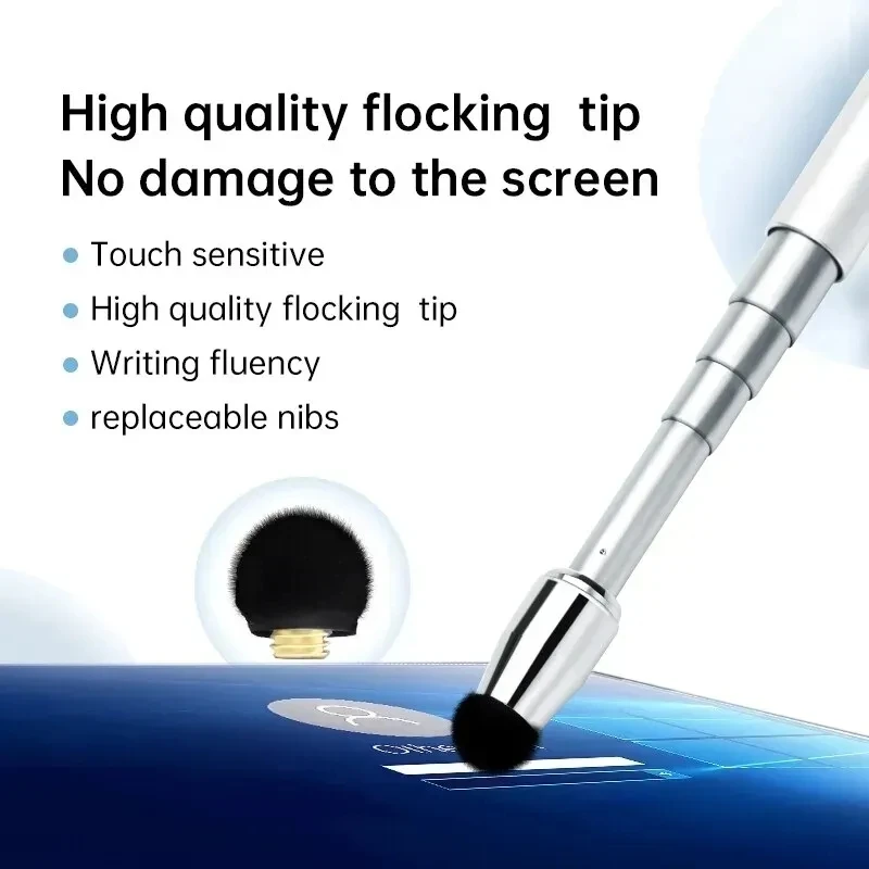

Capacitive Universal Telescopic Stick Smart Stylus Touch Pen Bulk Pencil For Touch Screen Devices iPad for Kids Or Eduction