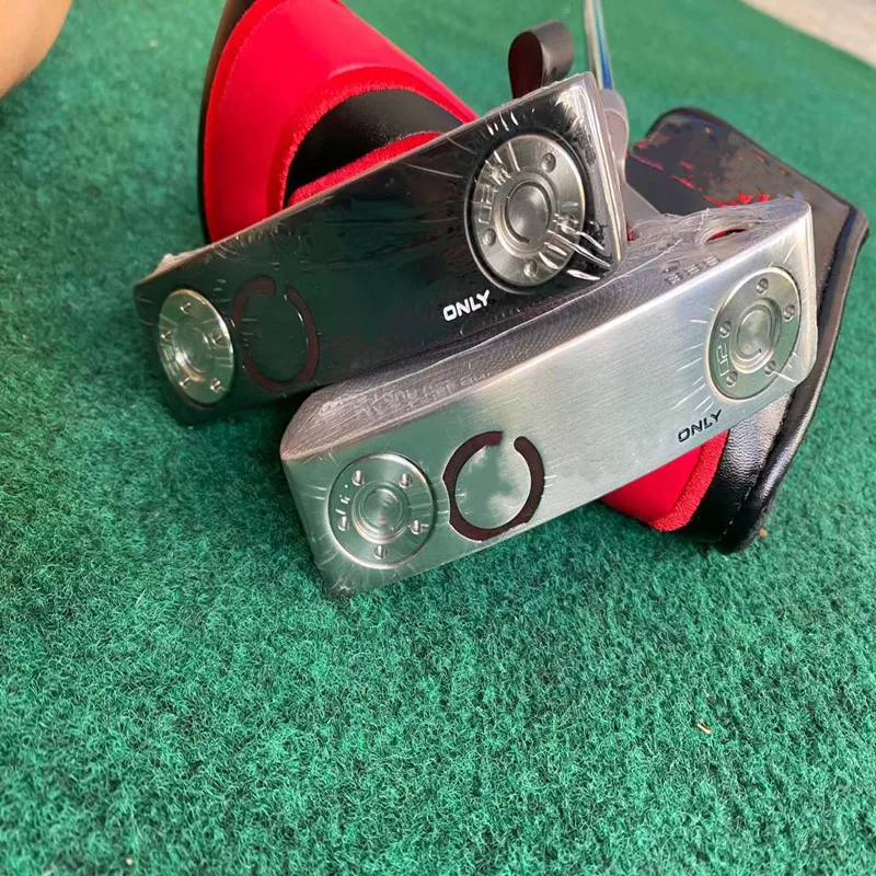 

Новинка 2021, клюшки для гольфа, черные, серебристые, только клюшки с логотипом и головным убором, могут быть изменены