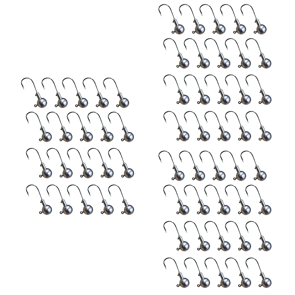 

150 Fishing Hooks Sturdy Headed Fishing Lure Hook Fishing Tool