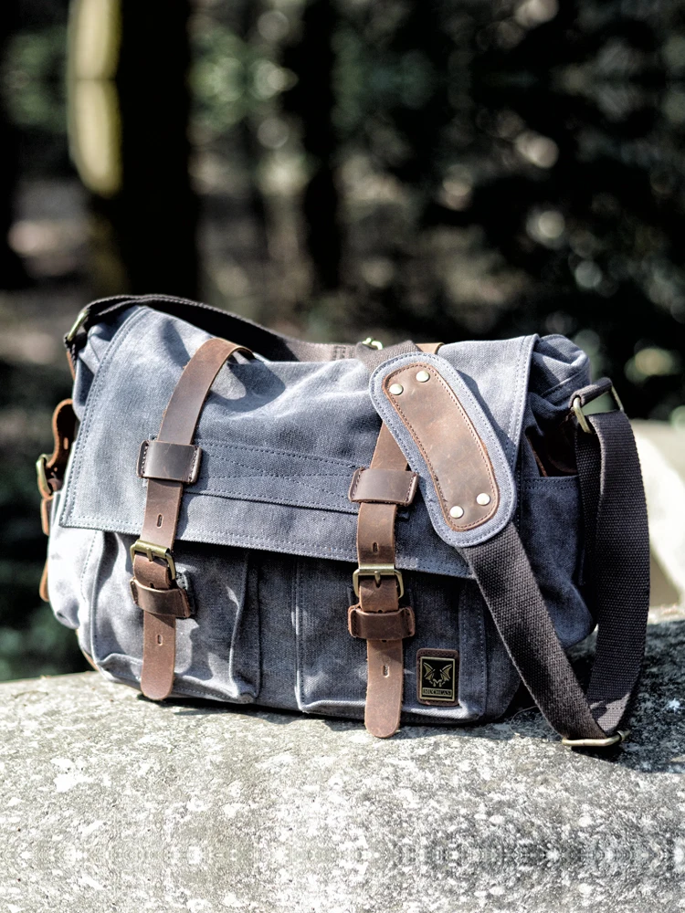 

Travel Female 14 Single Girl, Bag, Bag Postage Laptop Student, Bag, Canvas Satchel Boy, Inch Military , Leather Bag Shoulder