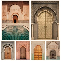 morocco door arabic vintage posters wall art retro posters for home posters wall stickers