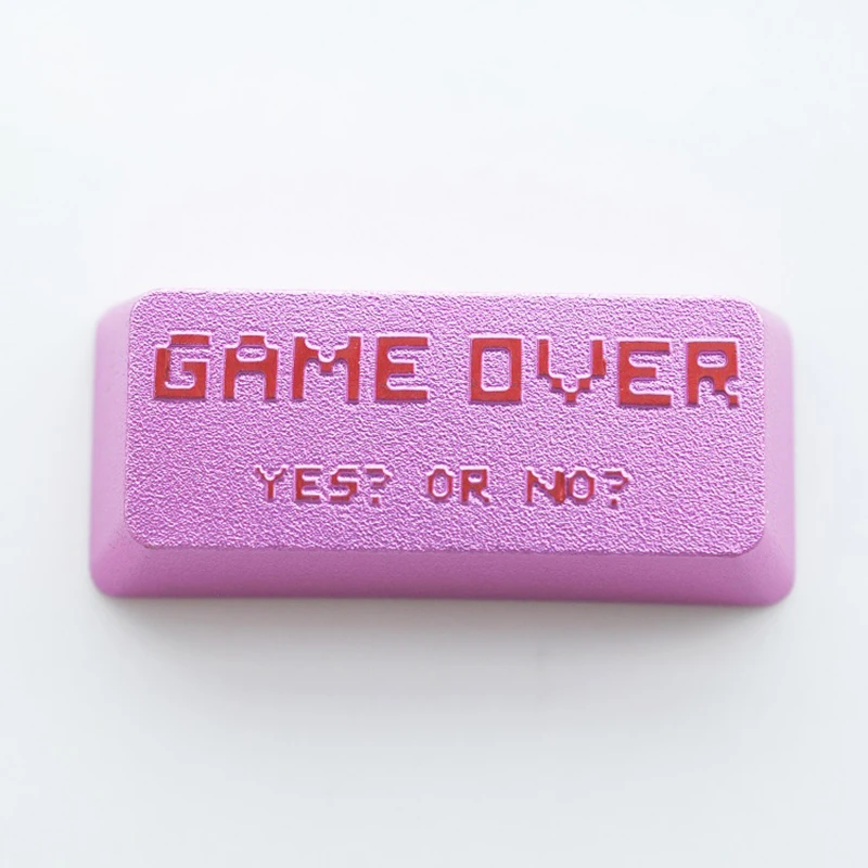 Механическая клавиатура Gameover OEM профиль алюминиевый сплав ввод клавиши крышки s