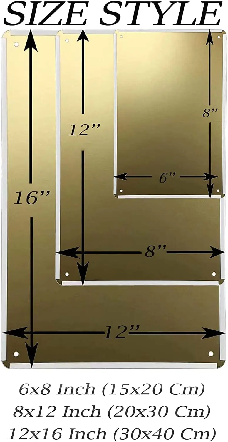 Винтажная жестяная вывеска металлическая табличка в саду я перейти на потери
