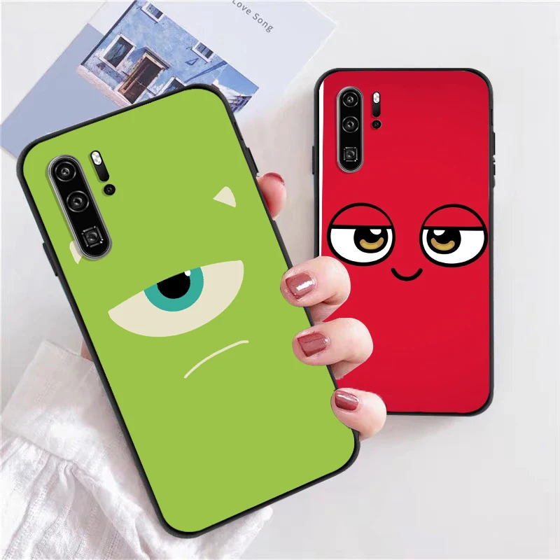

Monster Smiley Phone Cases For Huawei Honor P30 P40 Pro P30 Pro Honor 8X V9 10i 10X Lite 9A Carcasa Funda Soft TPU Back Cover