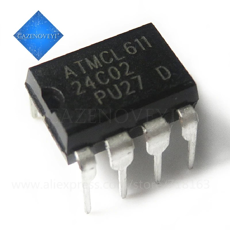 

AT24C02N AT24C02C AT24C02 24C02WP 24C02B DIP-8 в наличии
