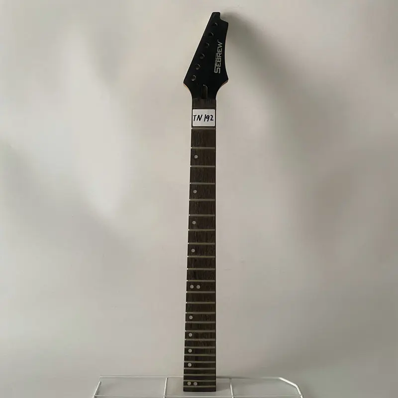 

Electric Guitar Neck 24 Frets Right Hand Dot Inlay Sebrew Original Replacement Neck with Damages and Surface Dirty