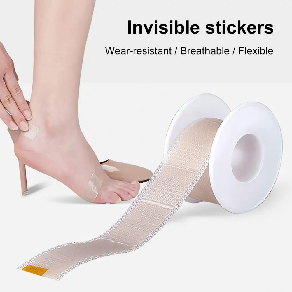 

Soft 1 Roll Anti-friction Ladies Heel Feet Sticker Tape Thin Heel Patch Multi-purpose for Calluses